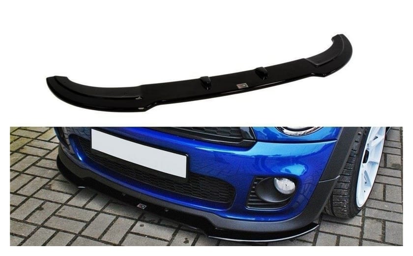 Splitter Mini Cooper R56 JCW przód v.1 Gloss Black