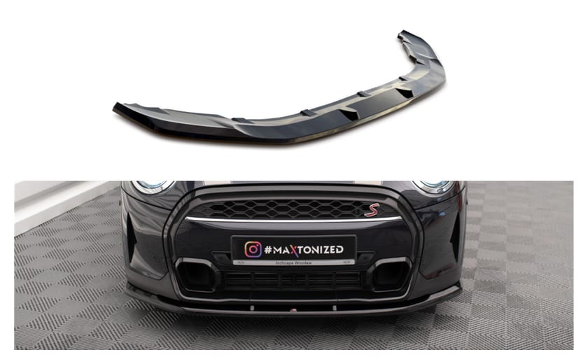 Splitter Mini Cooper S F56 Facelift przód v.1 Gloss Black