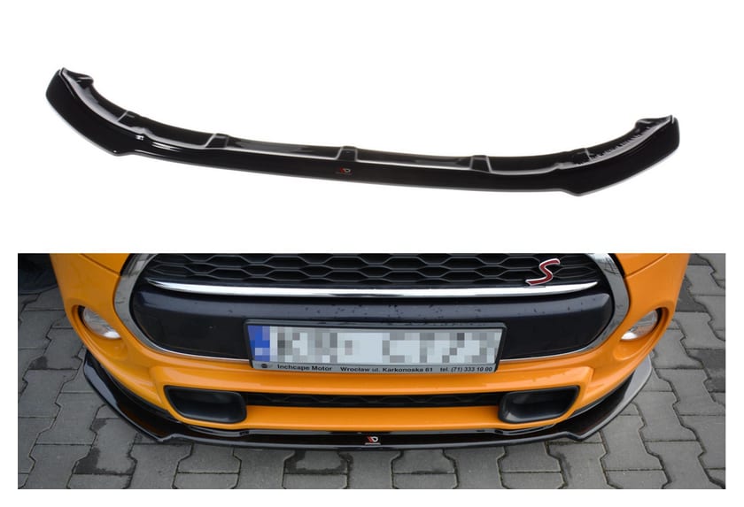 Splitter Mini COOPER S III 3-DOOR (F56) przód Gloss Black