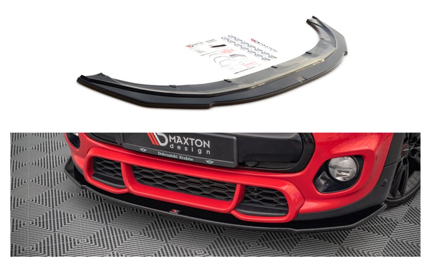 Splitter Mini Cooper S John Cooper Works F56 przód Gloss Black