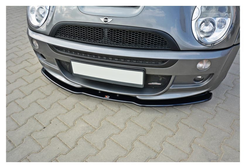 Splitter Mini R53 COOPER S JCW przód Gloss Black