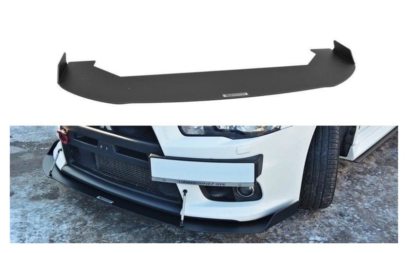 Splitter Mitsubishi Lancer Evo X przód Racing v.1