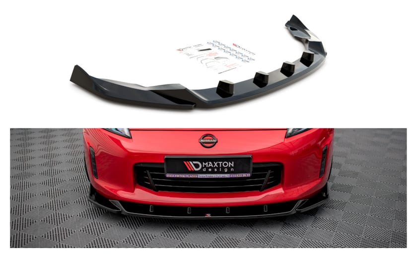 Splitter Nissan 370Z Facelift przód v.2 Gloss Black