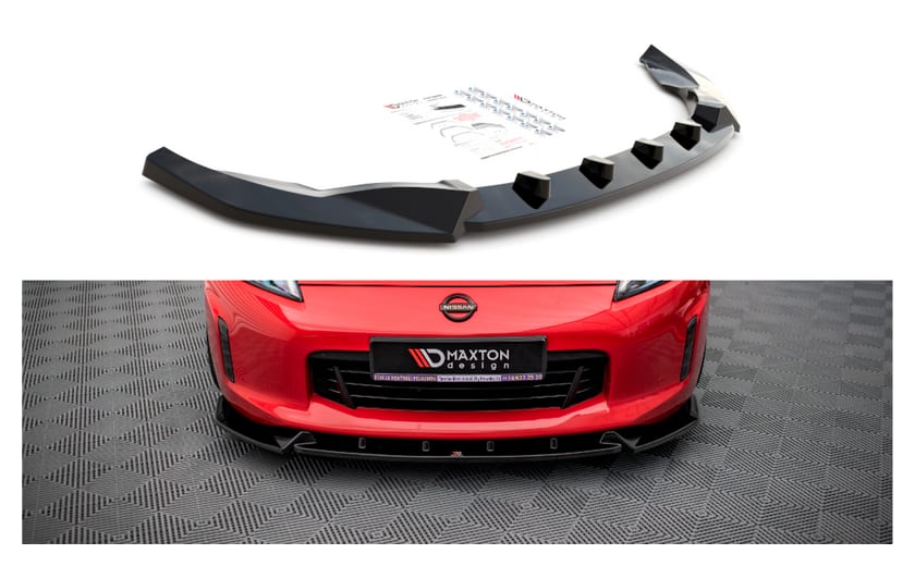 Splitter Nissan 370Z Facelift przód v.3 Gloss Black