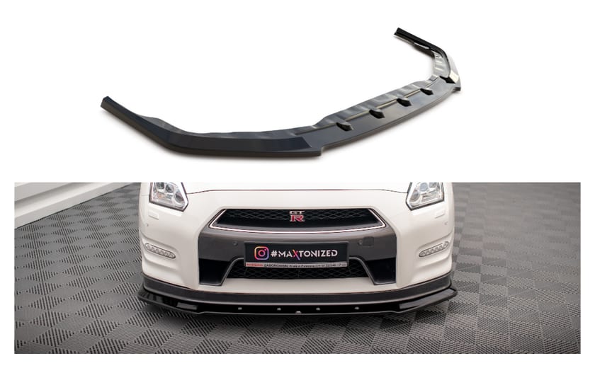 Splitter Nissan GTR R35 Facelift przód Gloss Black
