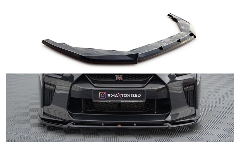 Splitter Nissan GTR R35 Facelift przód v.2