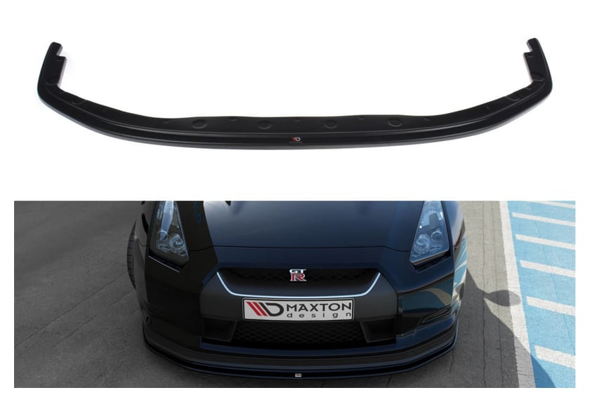 Splitter Nissan GTR R35 przód v.2 Gloss Black