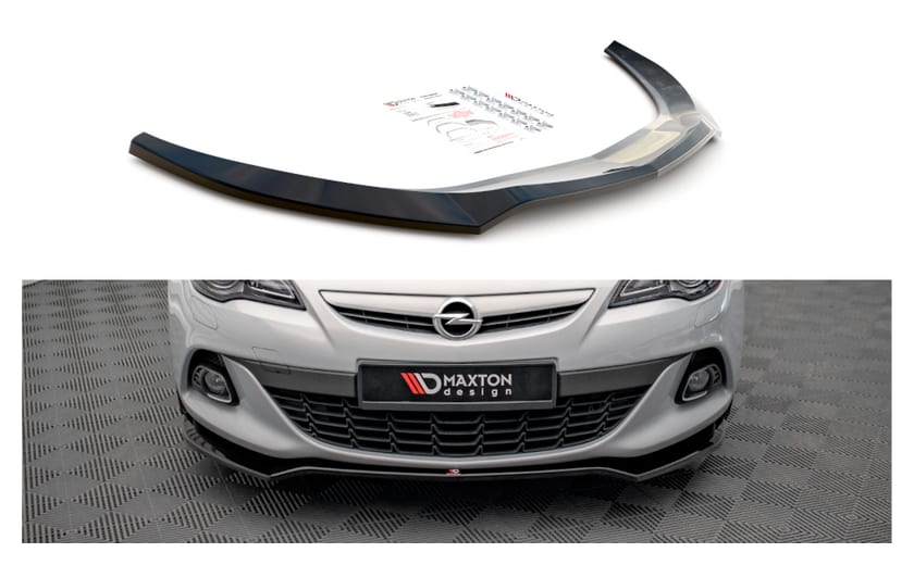 Splitter Opel Astra GTC OPC-Line J przód v.2 Gloss Black