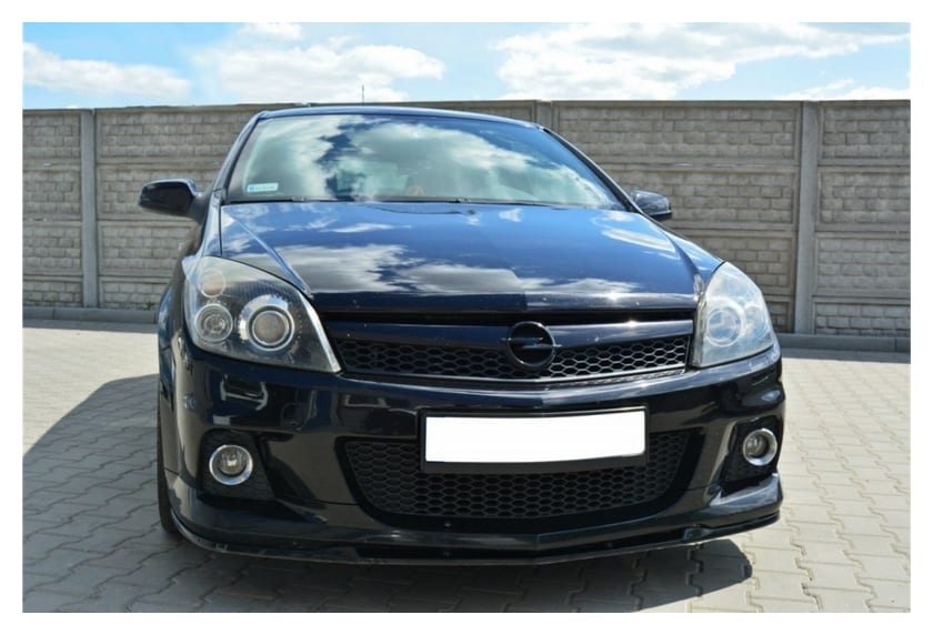 Splitter Opel Astra H OPC VXR Nurburg przód Gloss Black