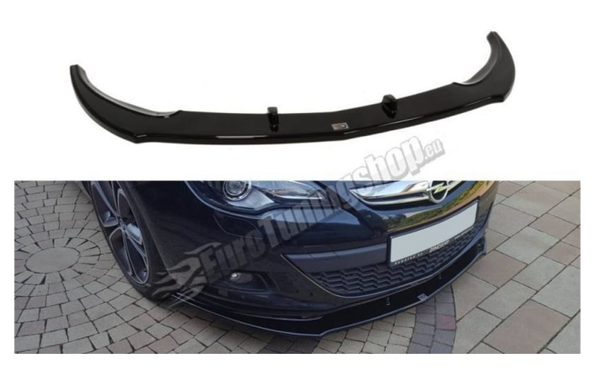 Splitter Opel Astra J GTC przód Gloss Black