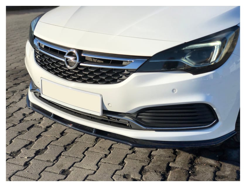 Splitter Opel Astra K OPC-LINE przód v.1 Gloss Black