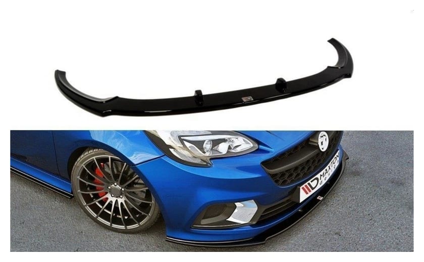 Splitter Opel Corsa E OPC VXR przód Gloss Black