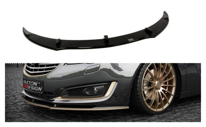 Splitter Opel Insignia Facelift Model przód Gloss Black