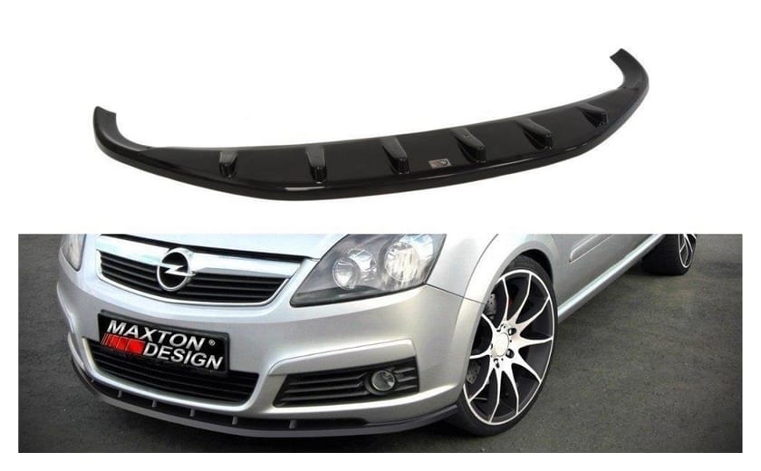 Splitter Opel Zafira B przód Gloss Black