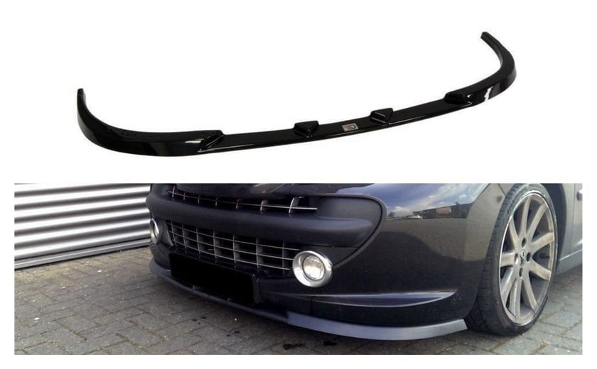 Splitter Peugeot 207 przód Gloss Black