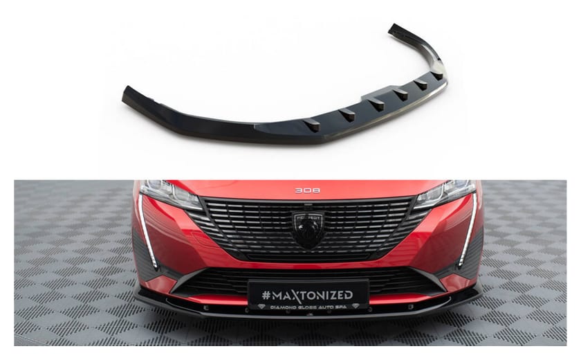 Splitter Peugeot 308 III przód v.1