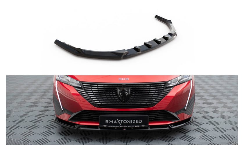 Splitter Peugeot 308 III przód v.2