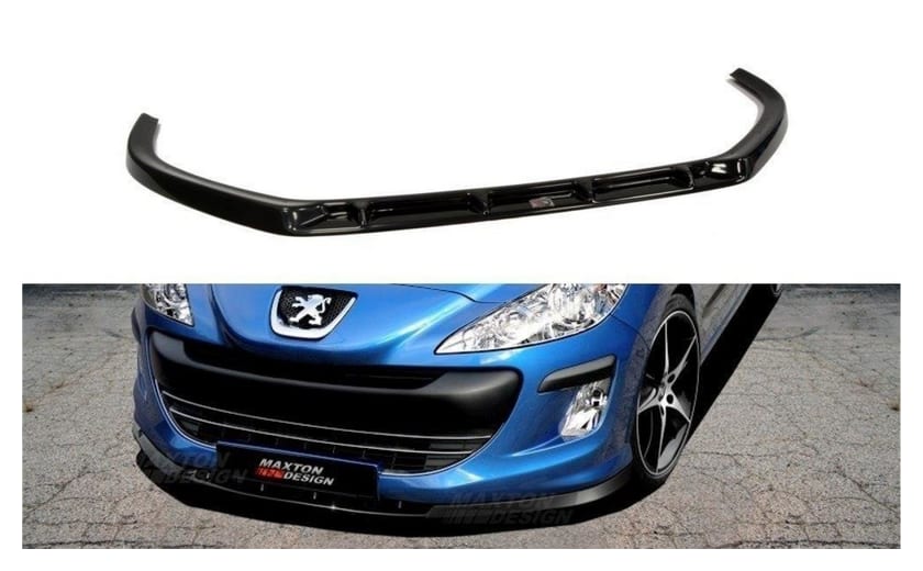 Splitter Peugeot 308 przód Gloss Black