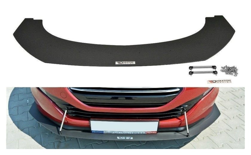 Splitter Peugeot RCZ Facelift przód Racing