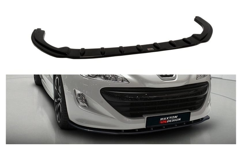 Splitter Peugeot RCZ przód v.1 Gloss Black