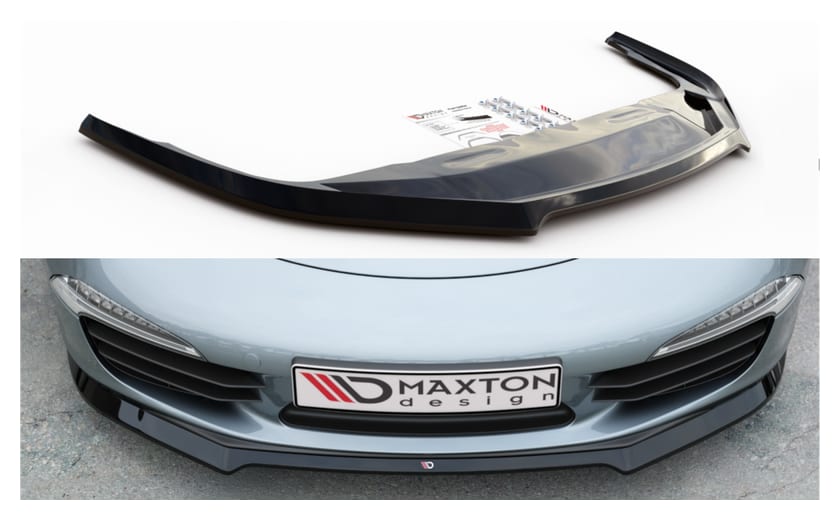 Splitter Porsche 911 Carrera 991 przód v.1 Gloss Black