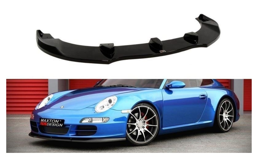 Splitter Porsche 911 Carrera 997.1 przód Gloss Black