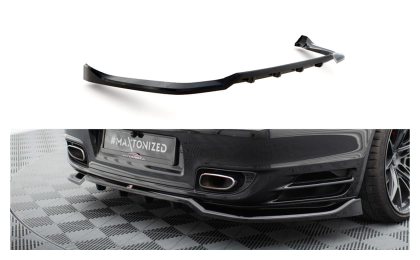 Splitter Porsche 911 Turbo 997 Tył Środkowy z Dyfuzorem