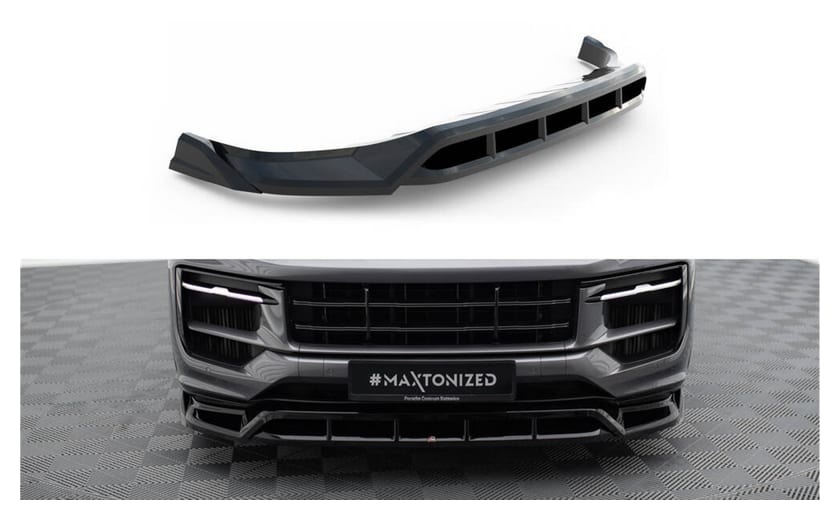 Splitter Porsche Cayenne III Facelift przód