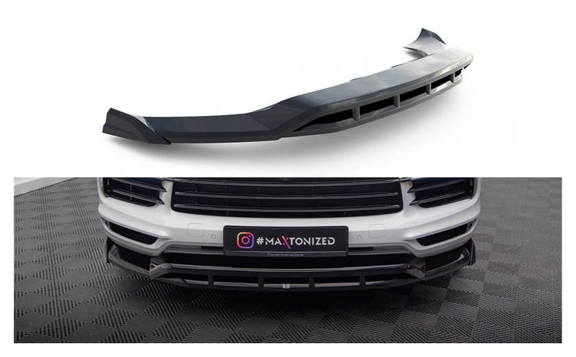 Splitter Porsche Cayenne III przód