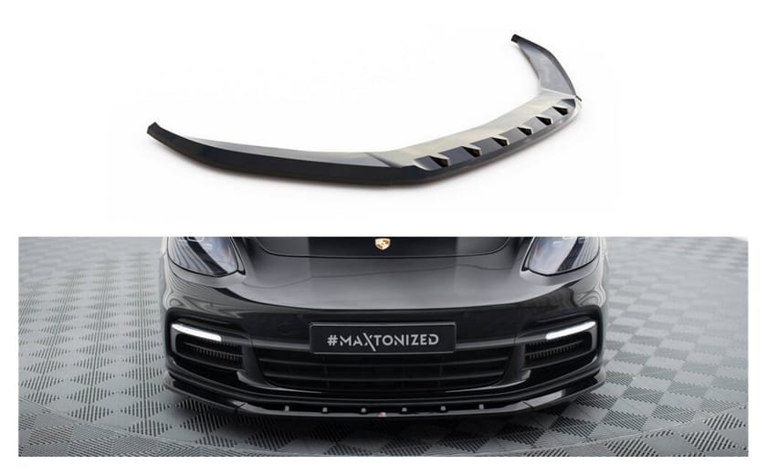 Splitter Porsche Panamera E-Hybrid 971 przód v.1