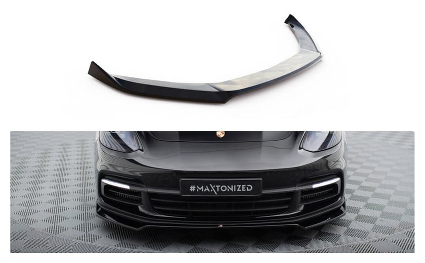 Splitter Porsche Panamera E-Hybrid 971 przód v.2