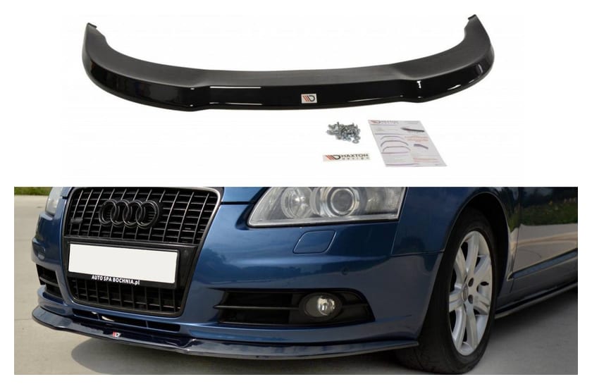 Splitter Przedni Audi A6 S-Line C6 - Gloss Black