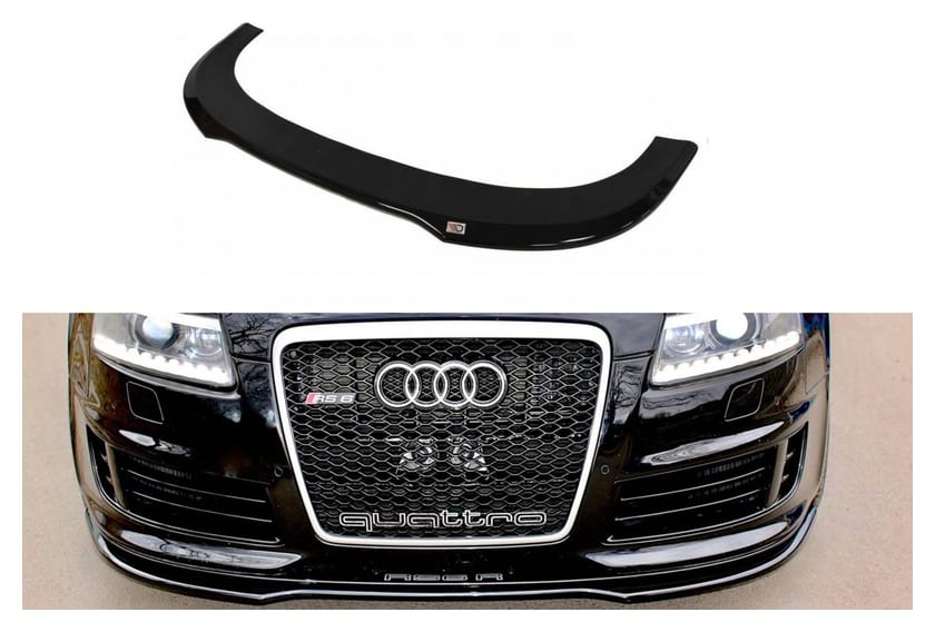 Splitter Przedni Audi RS6 C6 - Gloss Black