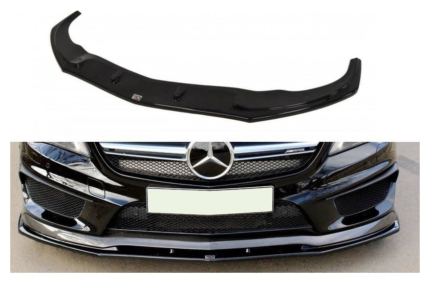 Splitter Przedni Mercedes-Benz CLA 45 AMG C117 Przedlift v.2 - Gloss Black