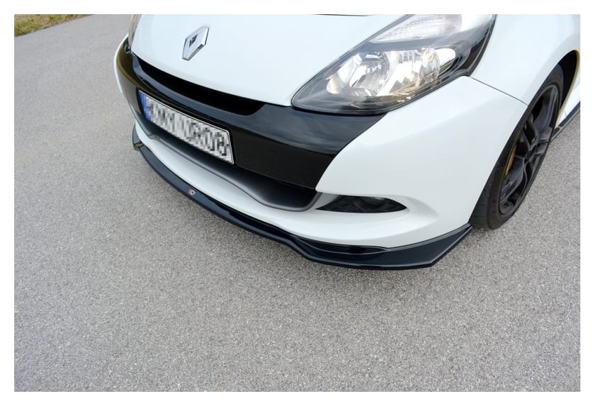 Splitter Renault Clio III RS Facelift przód v.1 Gloss Black