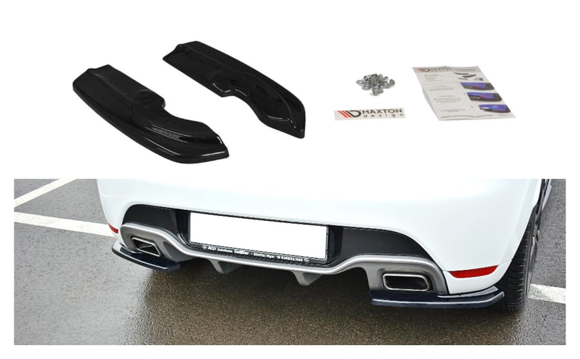 Splitter Renault Clio IV RS Gloss Tył Boczne