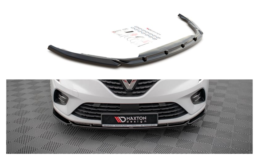 Splitter Renault Clio V przód v.1 Gloss Black