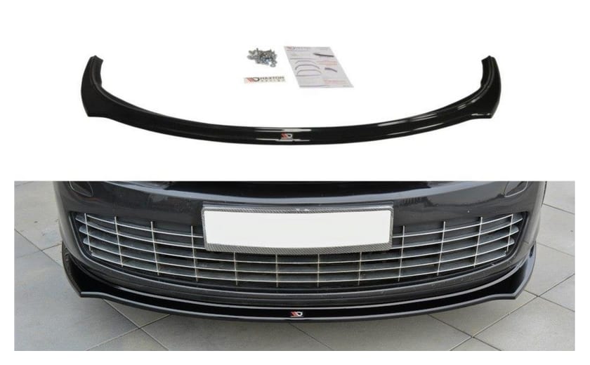 Splitter Renault Laguna III przód Gloss Black