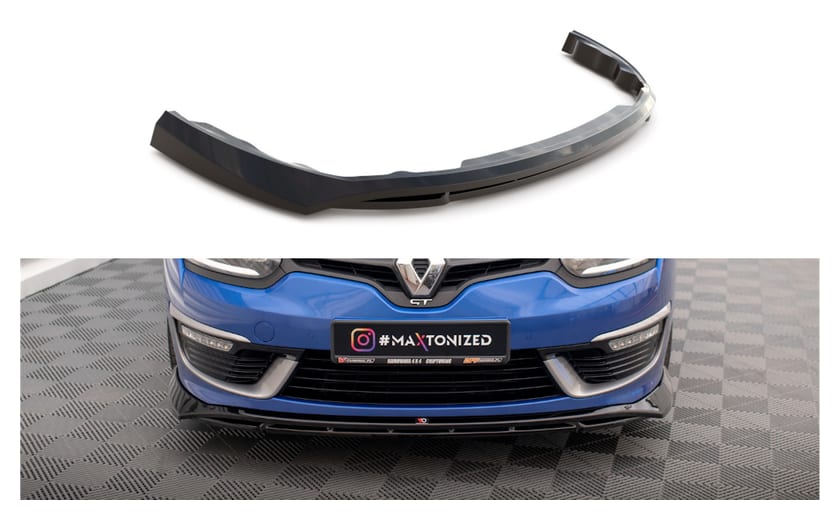 Splitter Renault Megane GT Line Grandtour III Facelift przód Gloss Black
