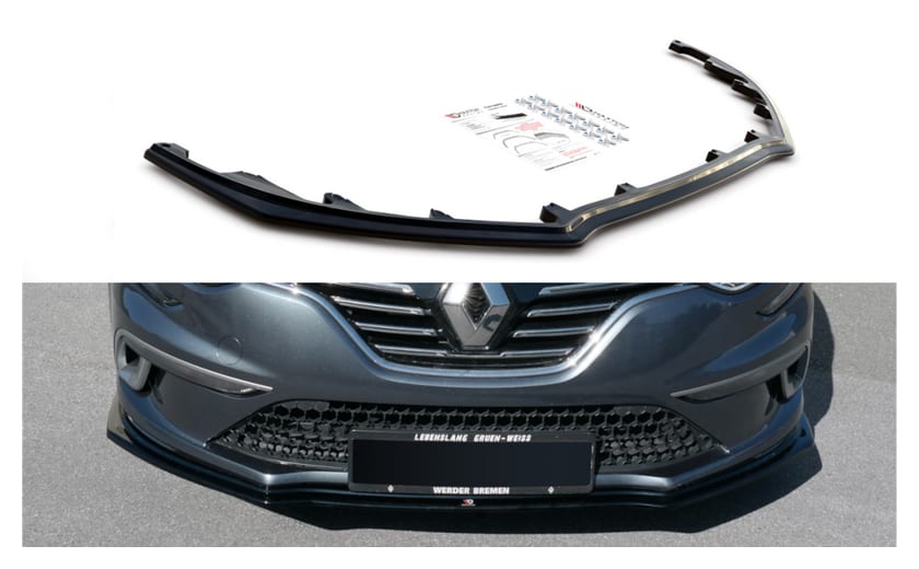 Splitter Renault Megane Mk.4 GT-Line przód Gloss Black