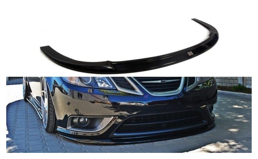 Splitter Saab 9-3 Turbo X przód Gloss Black