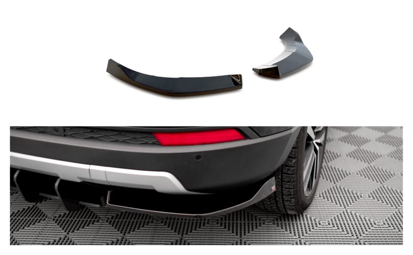 Splitter Seat Ateca I Tył Boczne Gloss Black