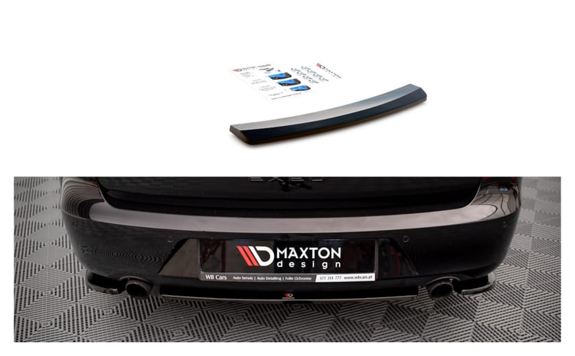 Splitter Seat Exeo Tył Środkowy Gloss Black