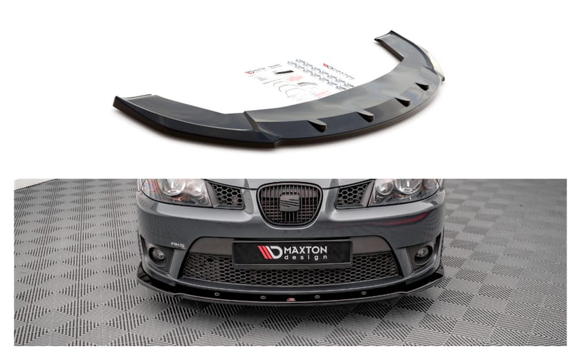 Splitter Seat Ibiza Cupra III przód v.1 Gloss Black