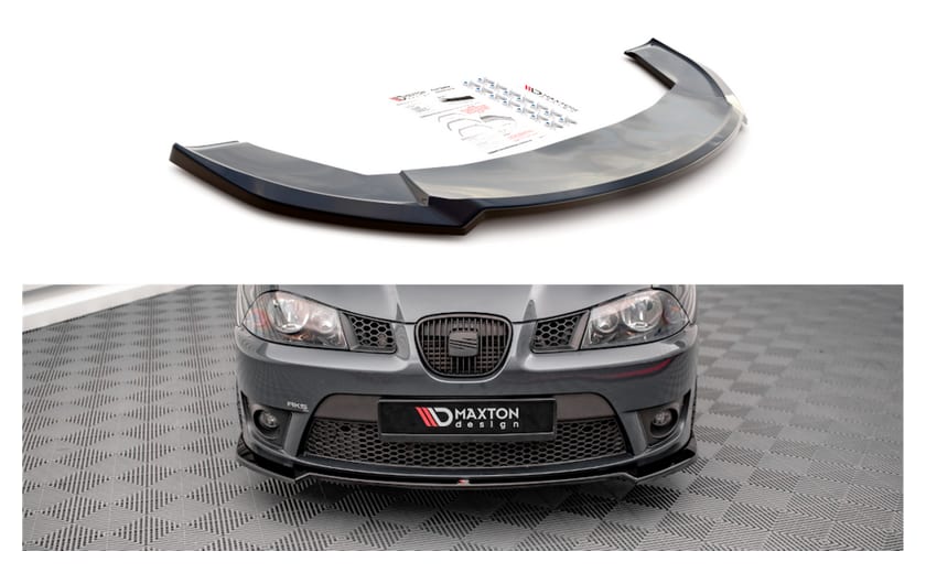 Splitter Seat Ibiza Cupra III przód v.3 Gloss Black