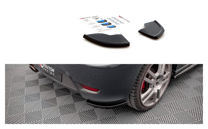 Splitter Seat Ibiza Cupra III Tył Boczne Gloss Black