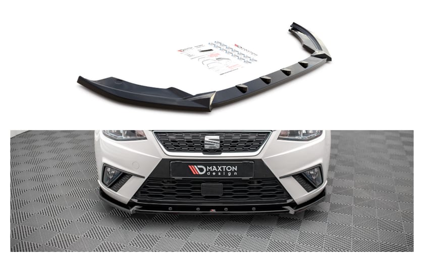 Splitter Seat Ibiza FR Standard V przód v.1 Gloss Black