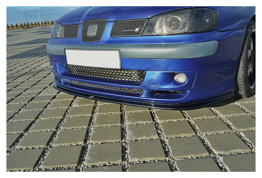 Splitter Seat Ibiza II Facelift CUPRA przód v.1 Gloss Black
