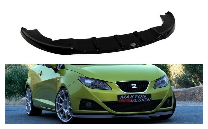 Splitter Seat Ibiza IV (6J) przód Gloss Black