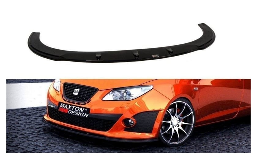 Splitter Seat Ibiza IV Cupra (6J) przód Gloss Black